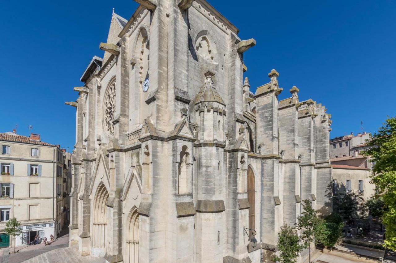 La Parenthese Roucher Montpellier - Duplex Climatise T2 Coeur Ecusson Meuble Toursime 3 Etoiles Eksteriør billede