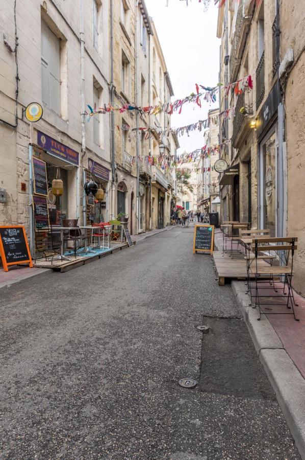 La Parenthese Roucher Montpellier - Duplex Climatise T2 Coeur Ecusson Meuble Toursime 3 Etoiles Eksteriør billede